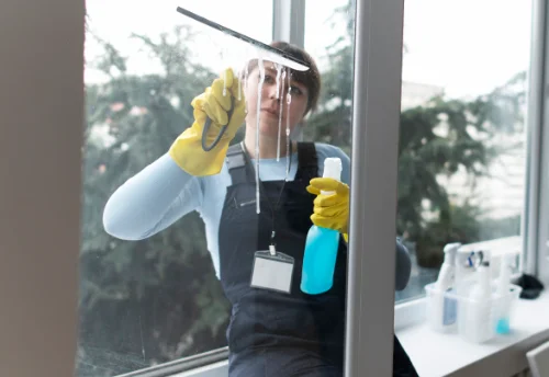 Nettoyage de vitres intérieures et extérieures à Prinquiau